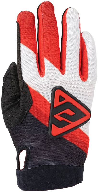 Answer 24 Peak Flo Gloves Black/Red/White Youth - Large 442889