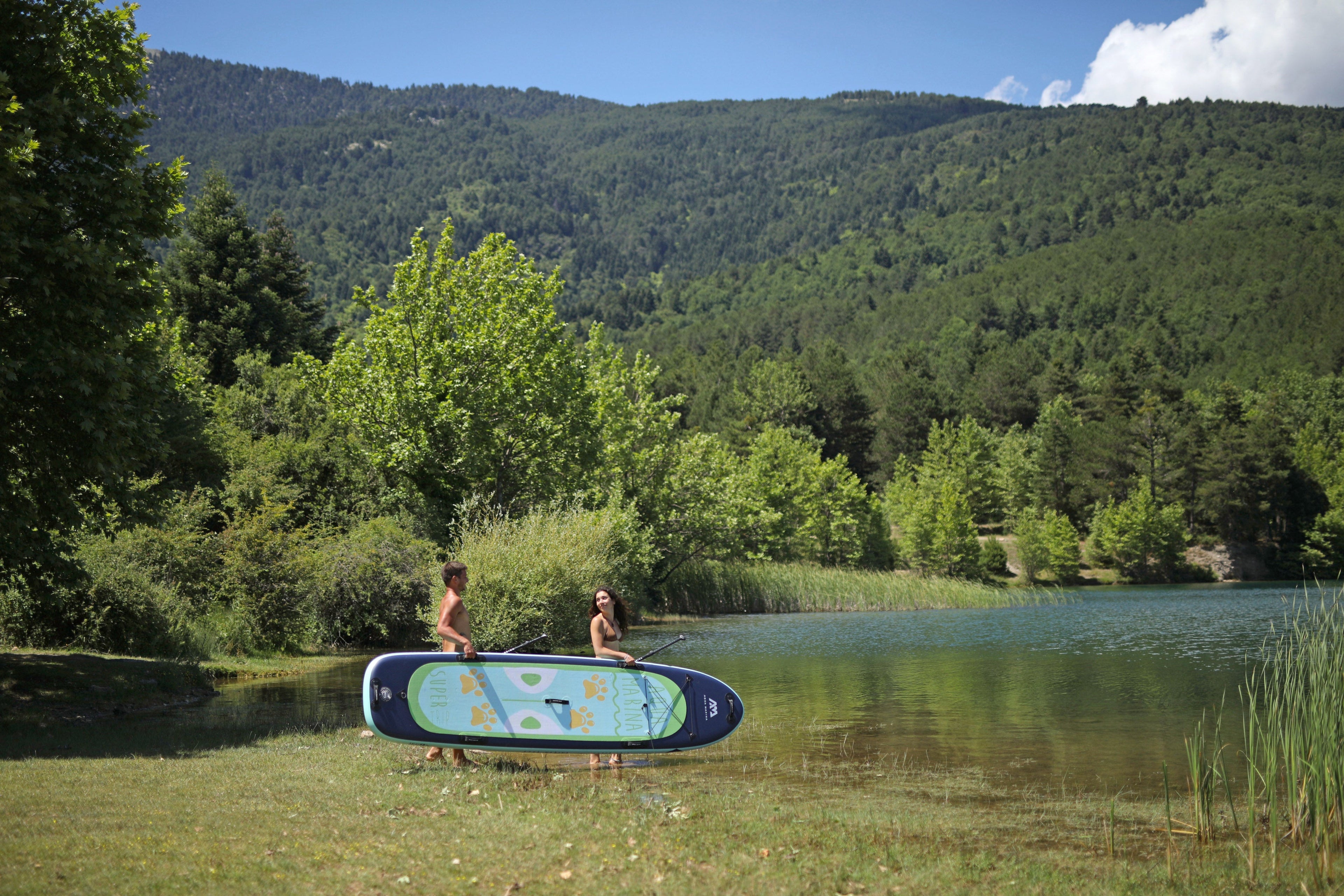 Aqua Marina SUPER TRIP 12'2" Inflatable Paddle Board Multi-person SUP