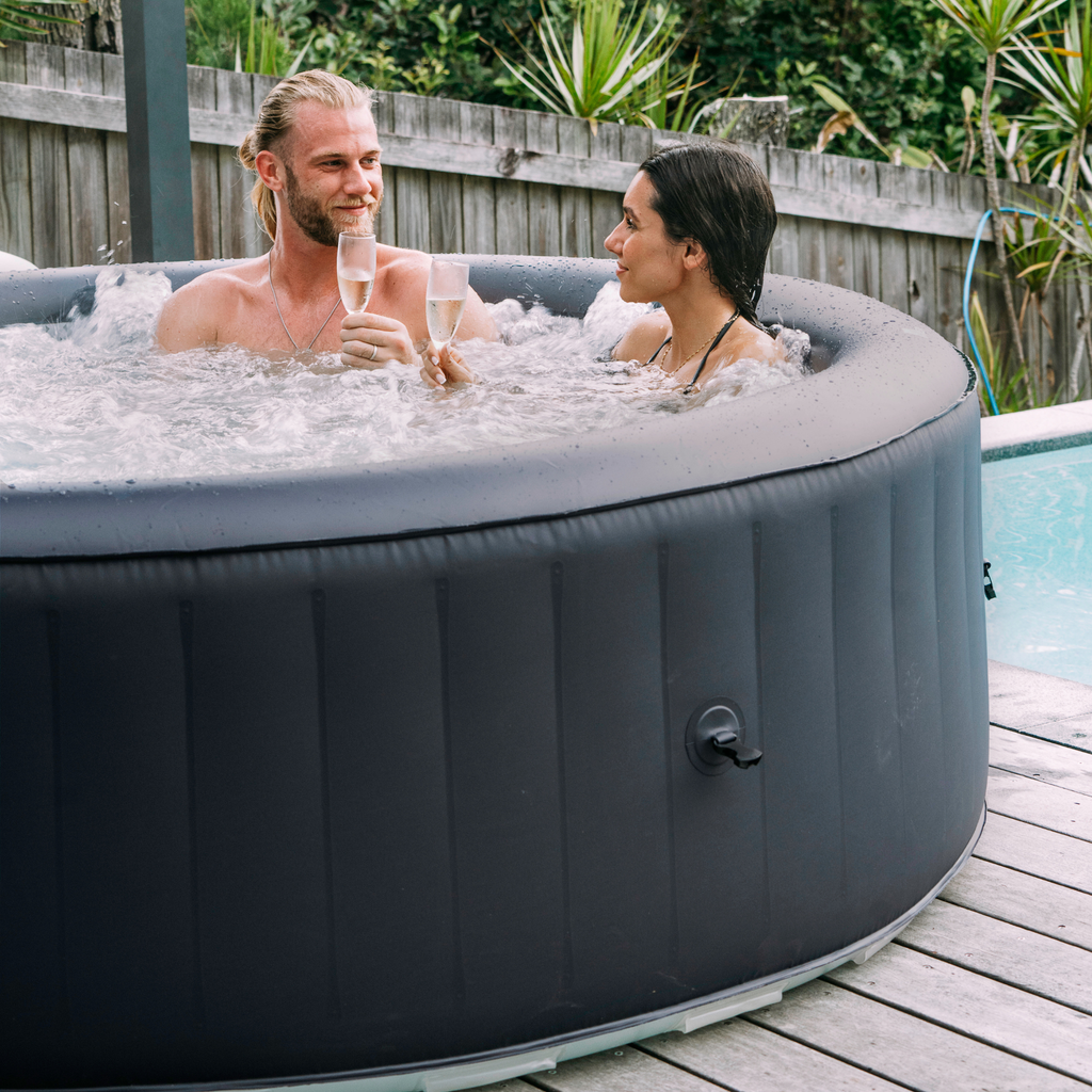 MSPA | AURORA | Urban Series | Inflatable Hot Tub & Spa | Light up the night | Upto 6 Person