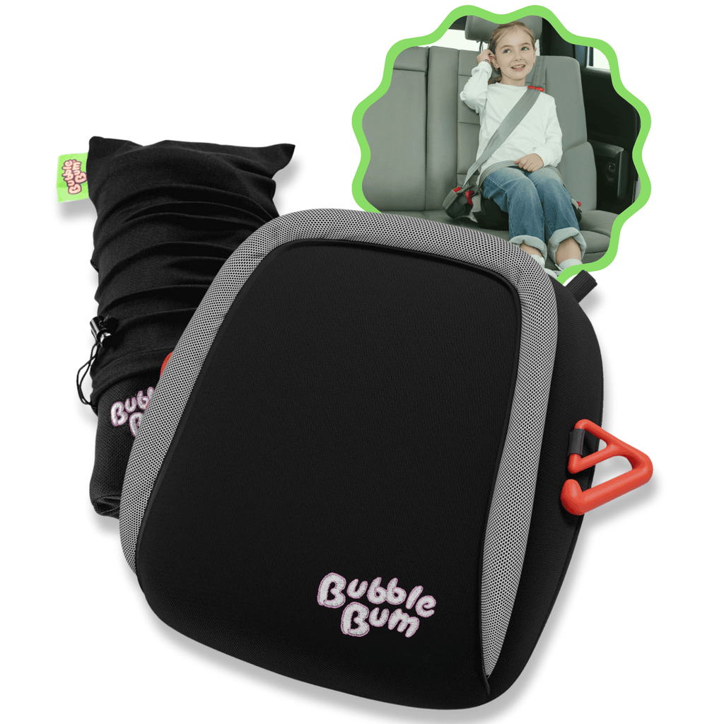 BubbleBum Inflatable Travel Booster Seat for Kids (Ages 4–11) Portable Car Booster for Taxis, Rentals & Travel ✔️