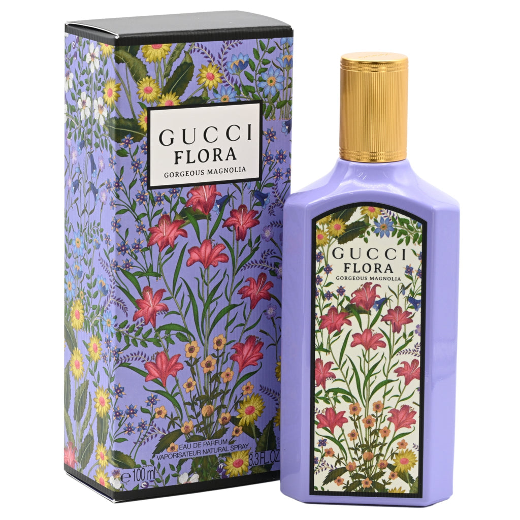 Flora Gorgeous Magnolia by Gucci Eau De Parfum 3.3 oz for Women