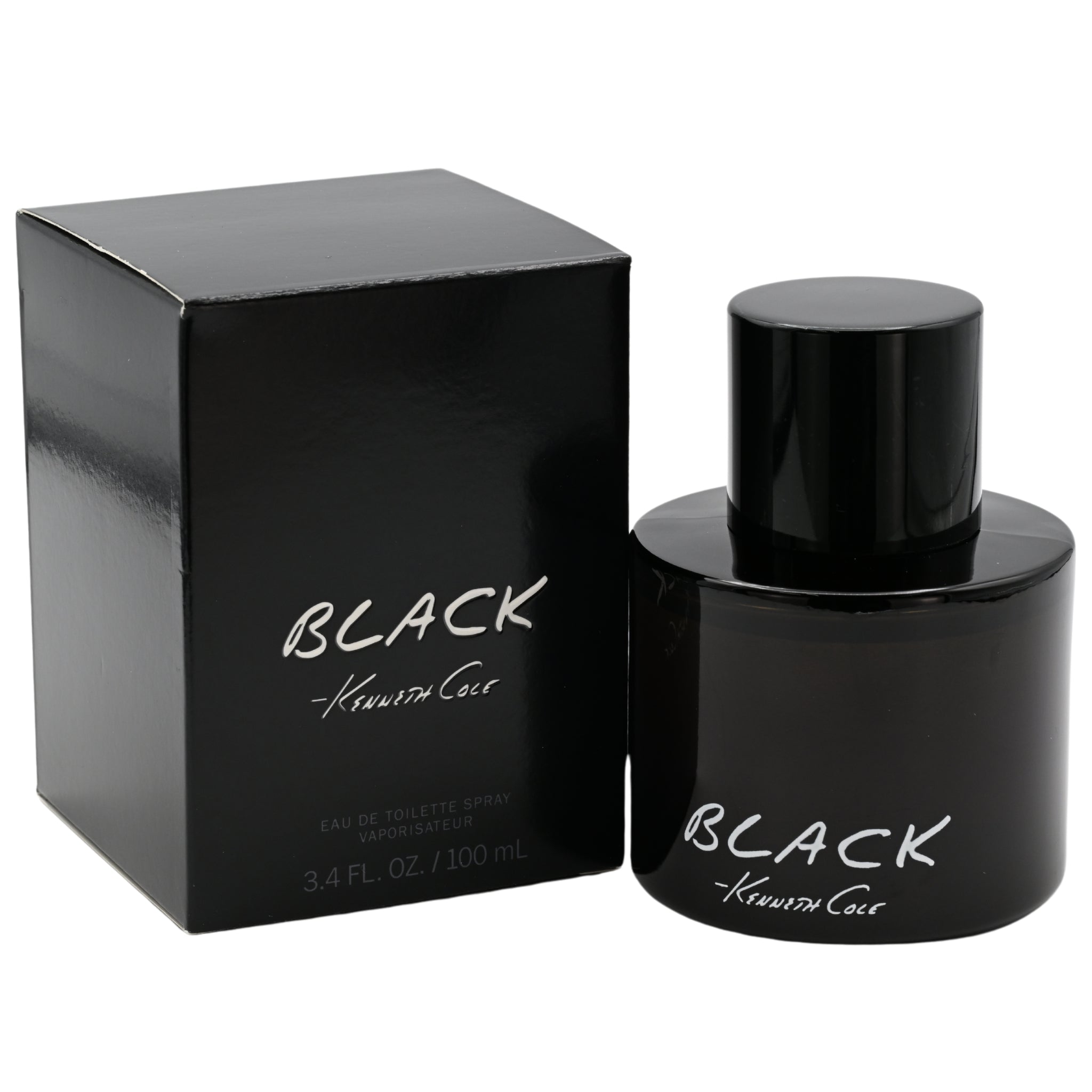Black by Kenneth Cole Eau De Toilette for Men 3.4 oz
