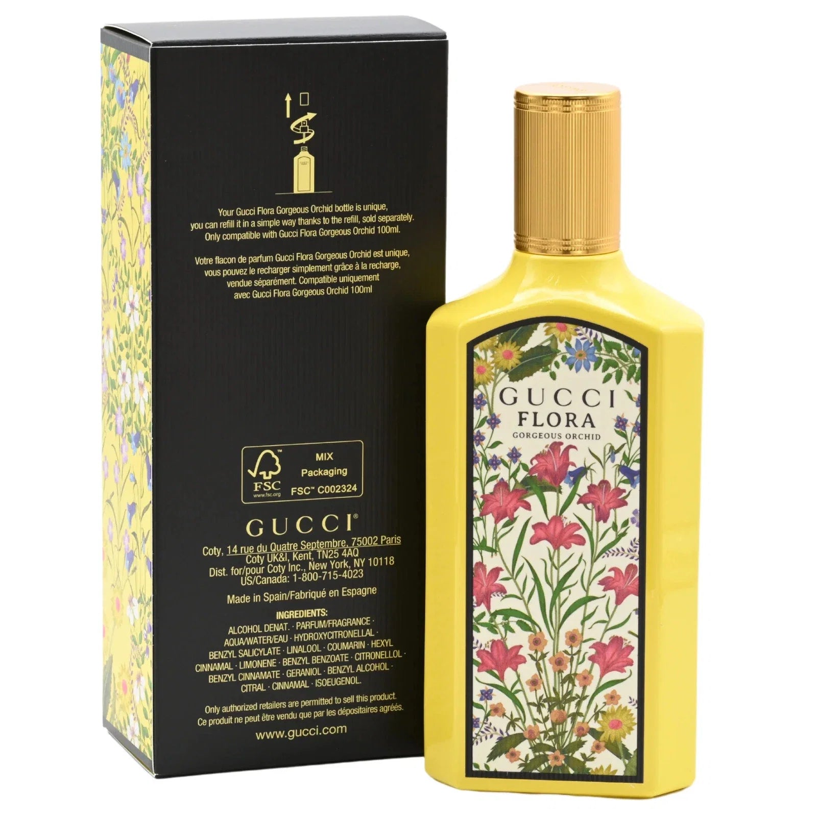 Flora Gorgeous Orchid by Gucci Perfume For Her EDP 3.3 oz