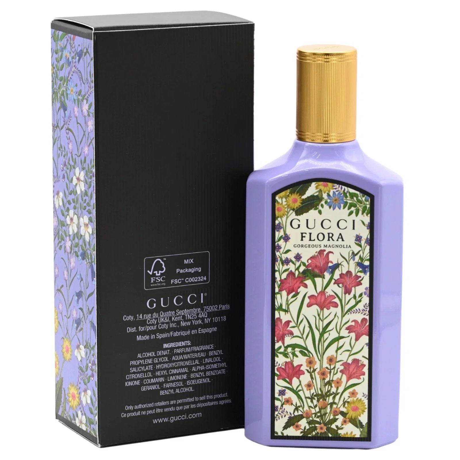 Flora Gorgeous Magnolia by Gucci Eau De Parfum 3.3 oz for Women