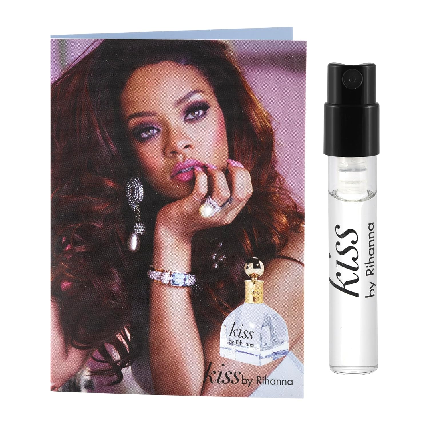 Rihanna Perfume Samples Set - Crush Reb'l Fleur Kiss Rogue Rebell
