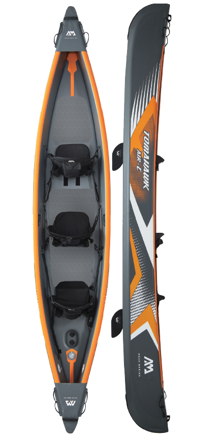 Aqua Marina TOMAHAWK AIR-C 15'8" Inflatable High Pressure Speed Kayak / Canoe