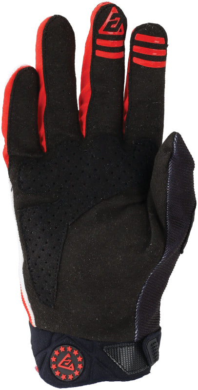 Answer 24 Peak Flo Gloves Black/Red/White Youth - Large 442889